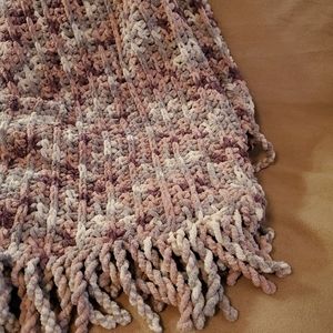 One of a kind hand made afghan blanket